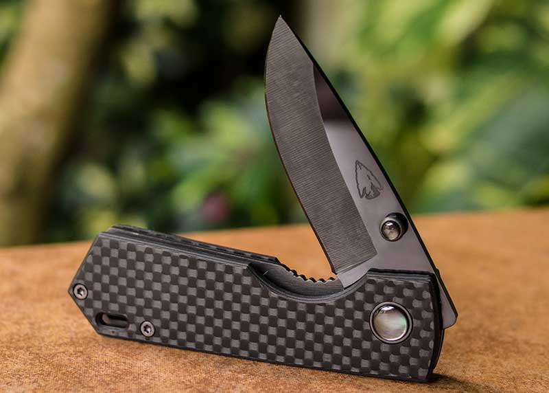 Carbon fiber & Ceramic Pocket Knife – Ceramic Knife.org